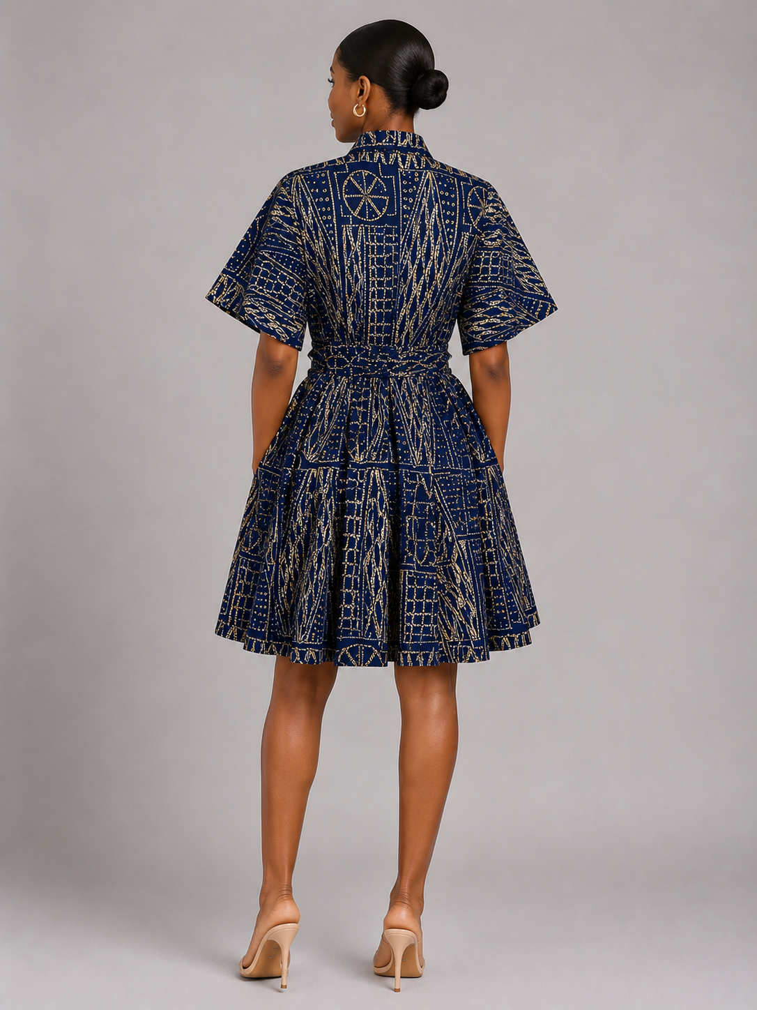 Zuri Heritage African Print Wrap Dress