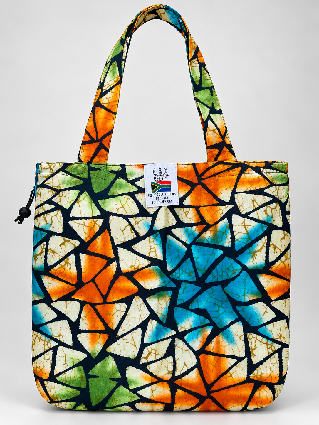 Mosaic Heritage African Print Tote Bag