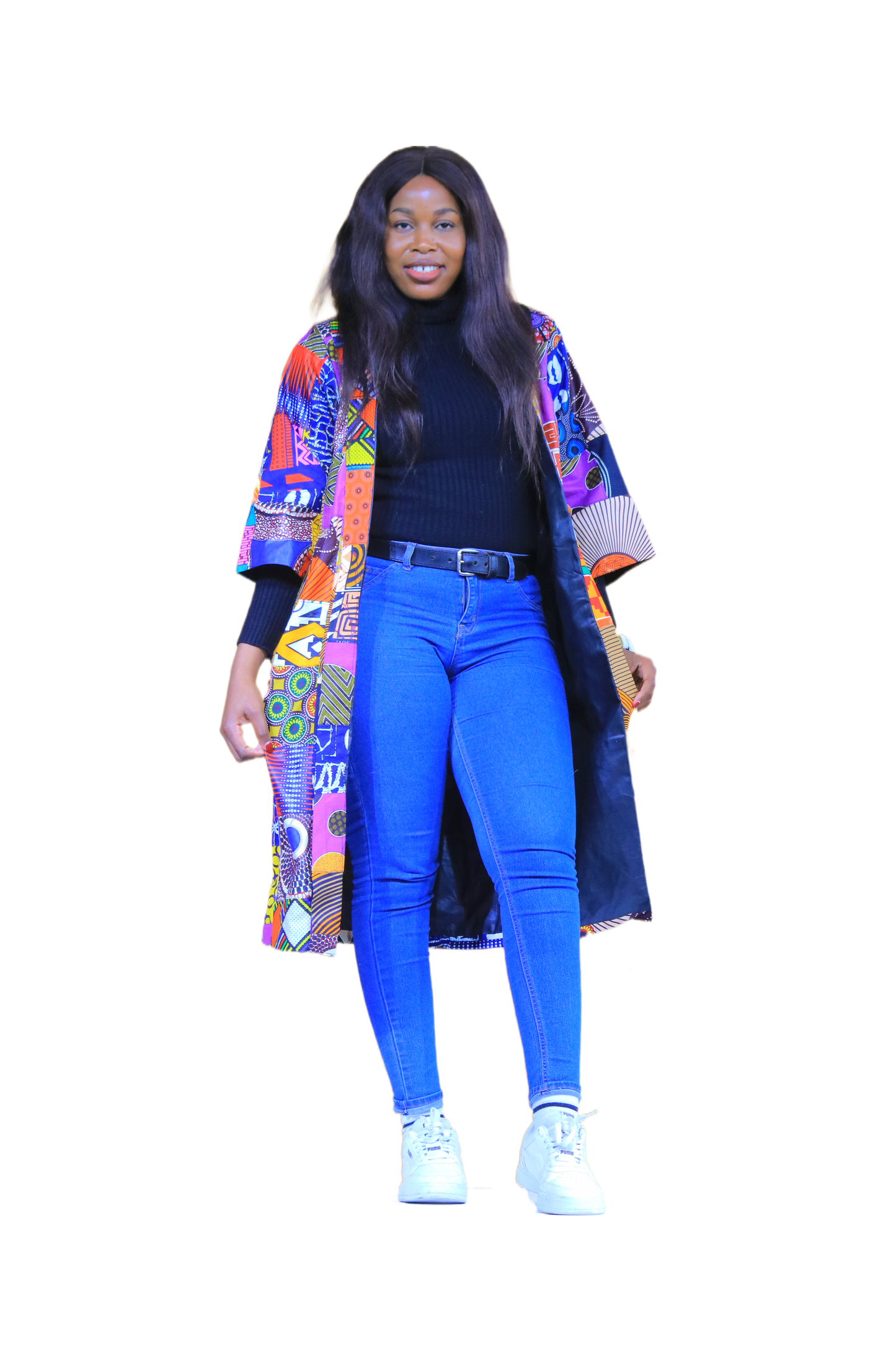 Patchwork Kimono Coat