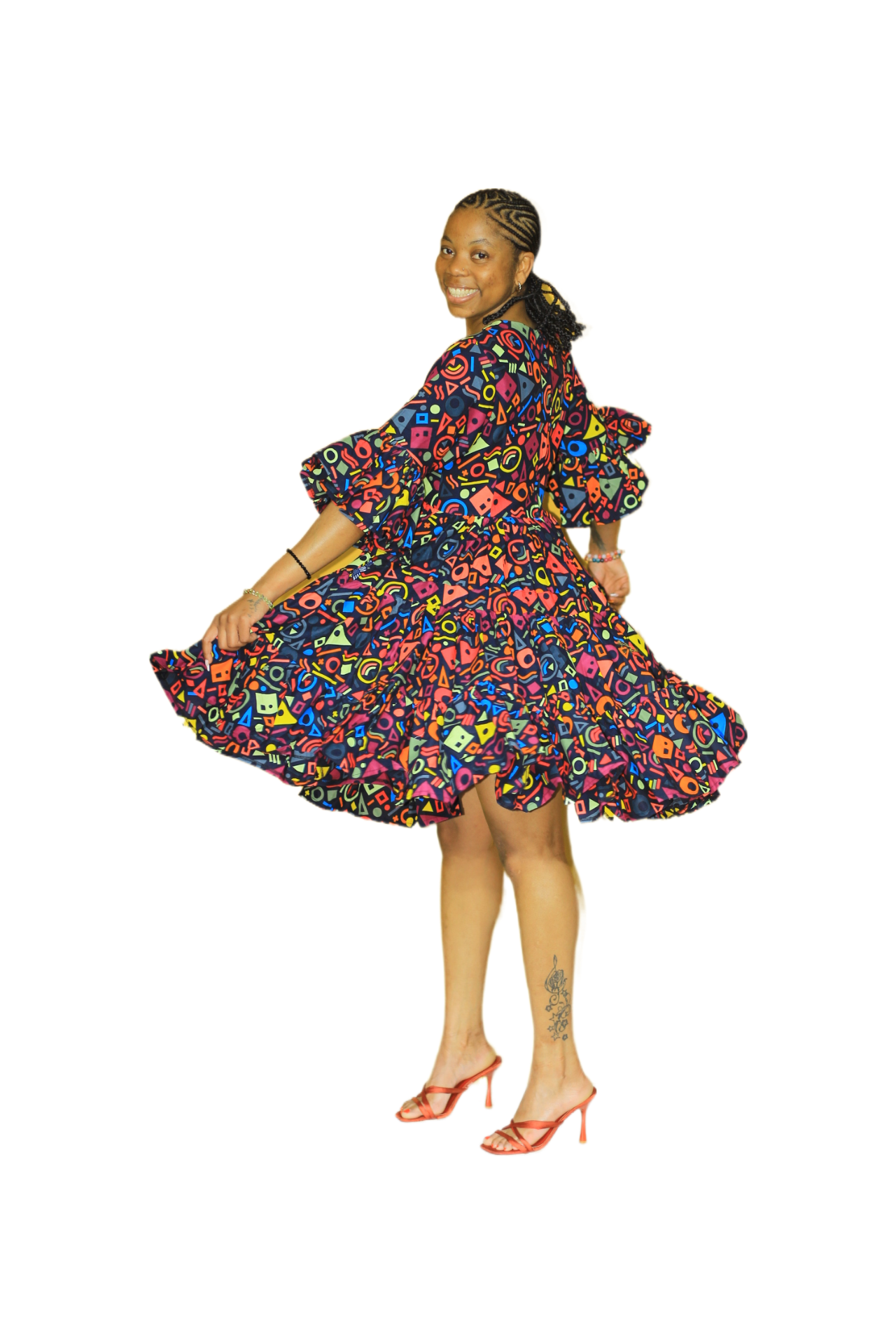 Ladies Big Step Dress