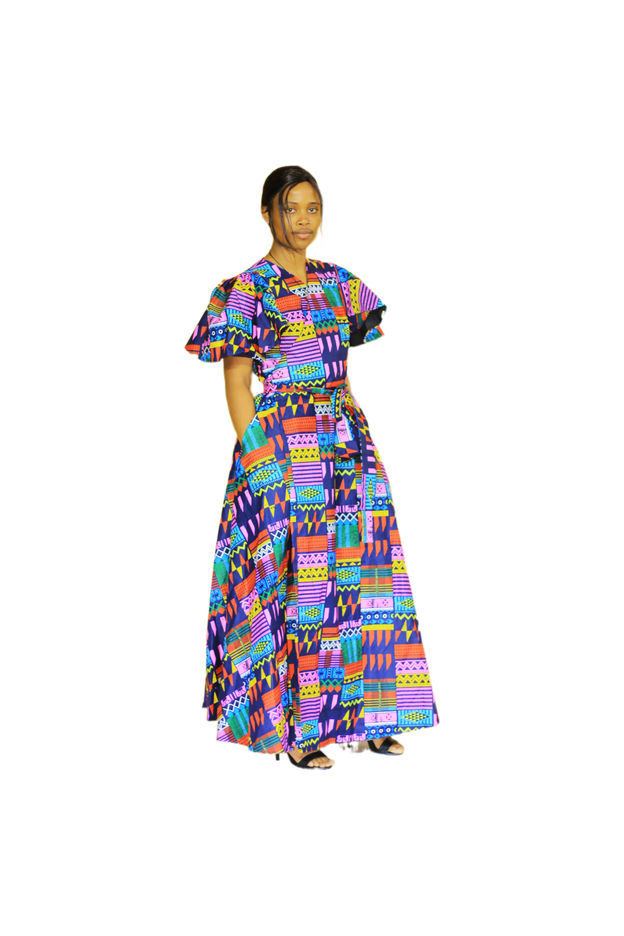 Wrapped Dress – Bold, Bright & Beautiful