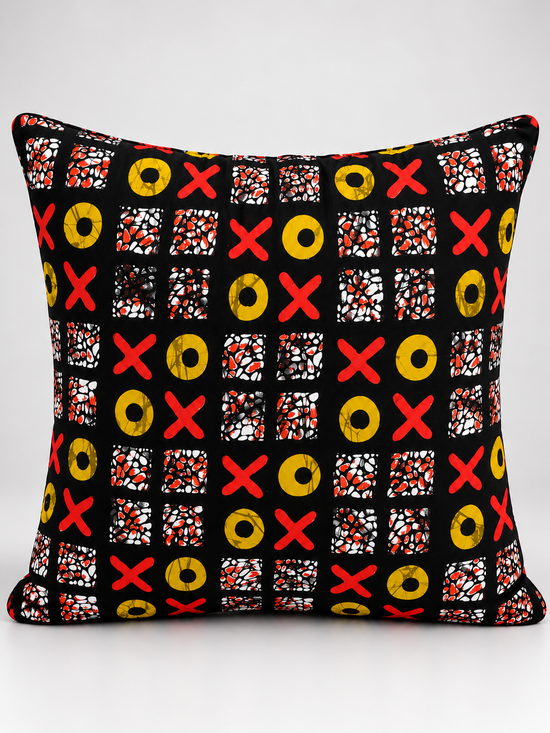 Bold African Print Decorative Cushion