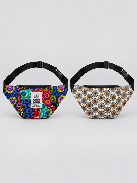 Patchwork Heritage African Print Waist Bag