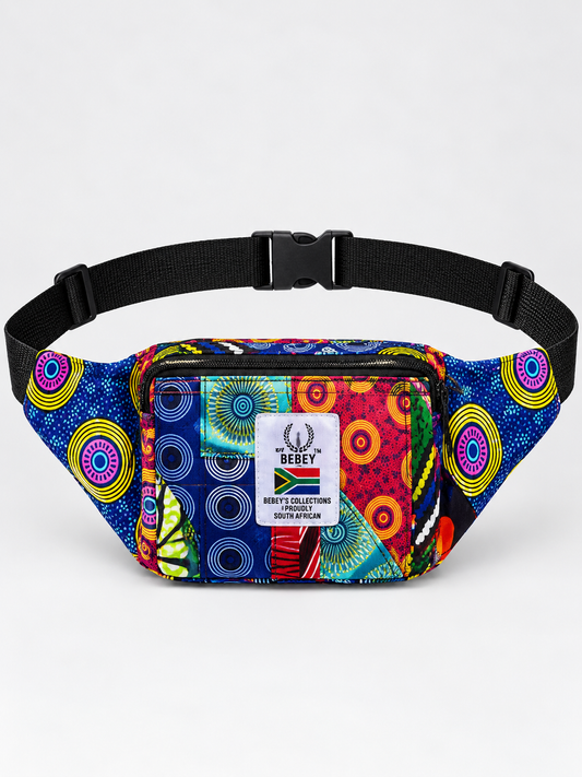 Patchwork Heritage African Print Waist Bag