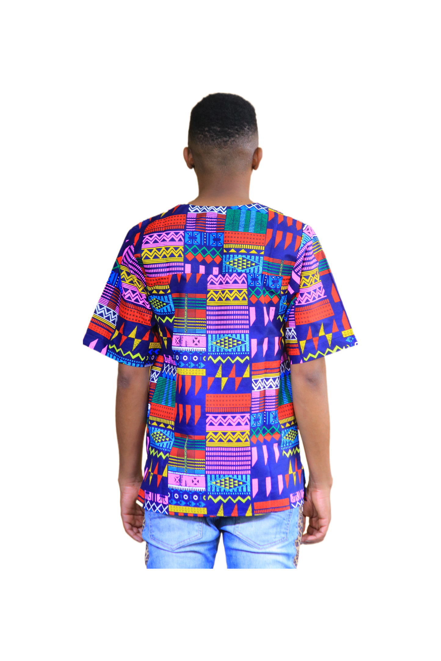 Royal Blue Adinkra T-Shirt