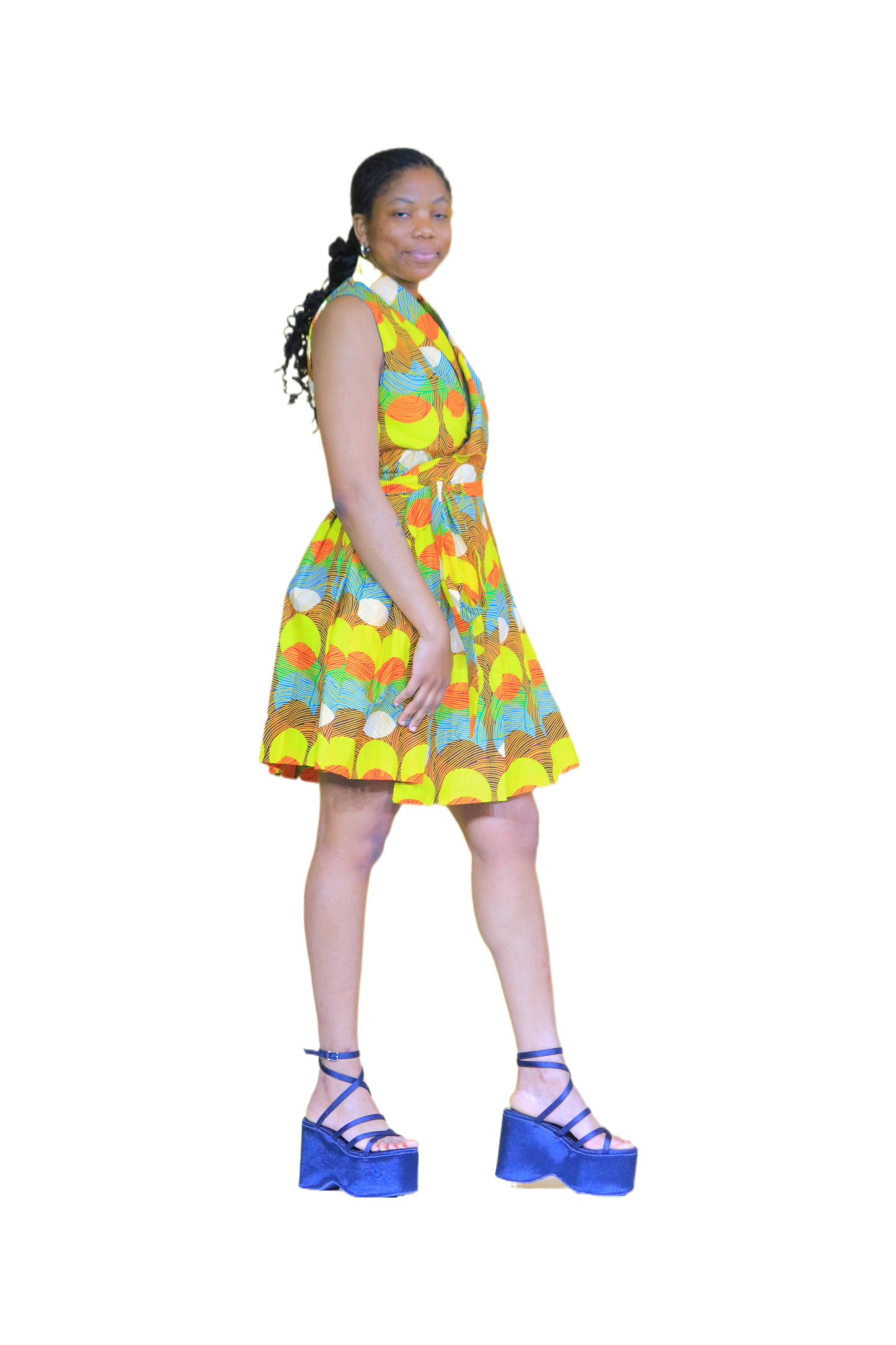 Ladies Nsia Sunburst Dress