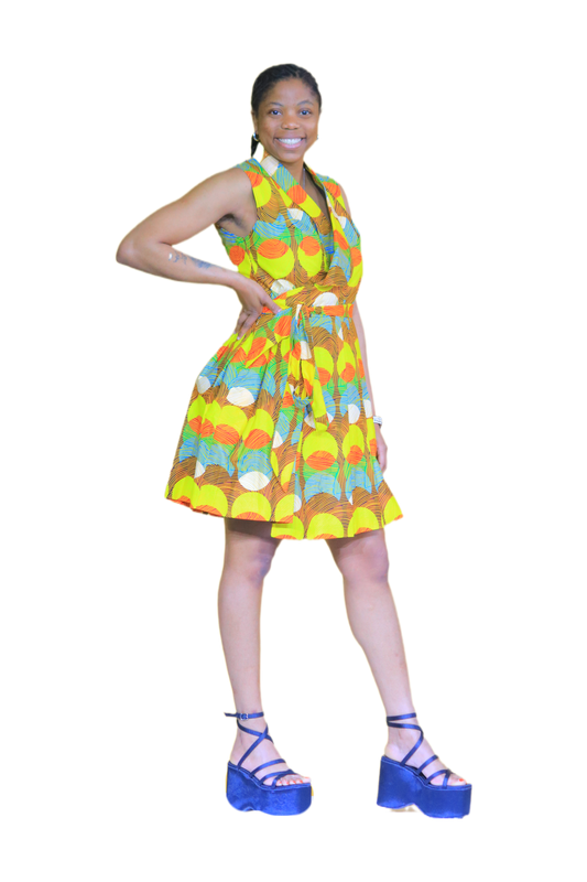 Ladies Nsia Sunburst Dress