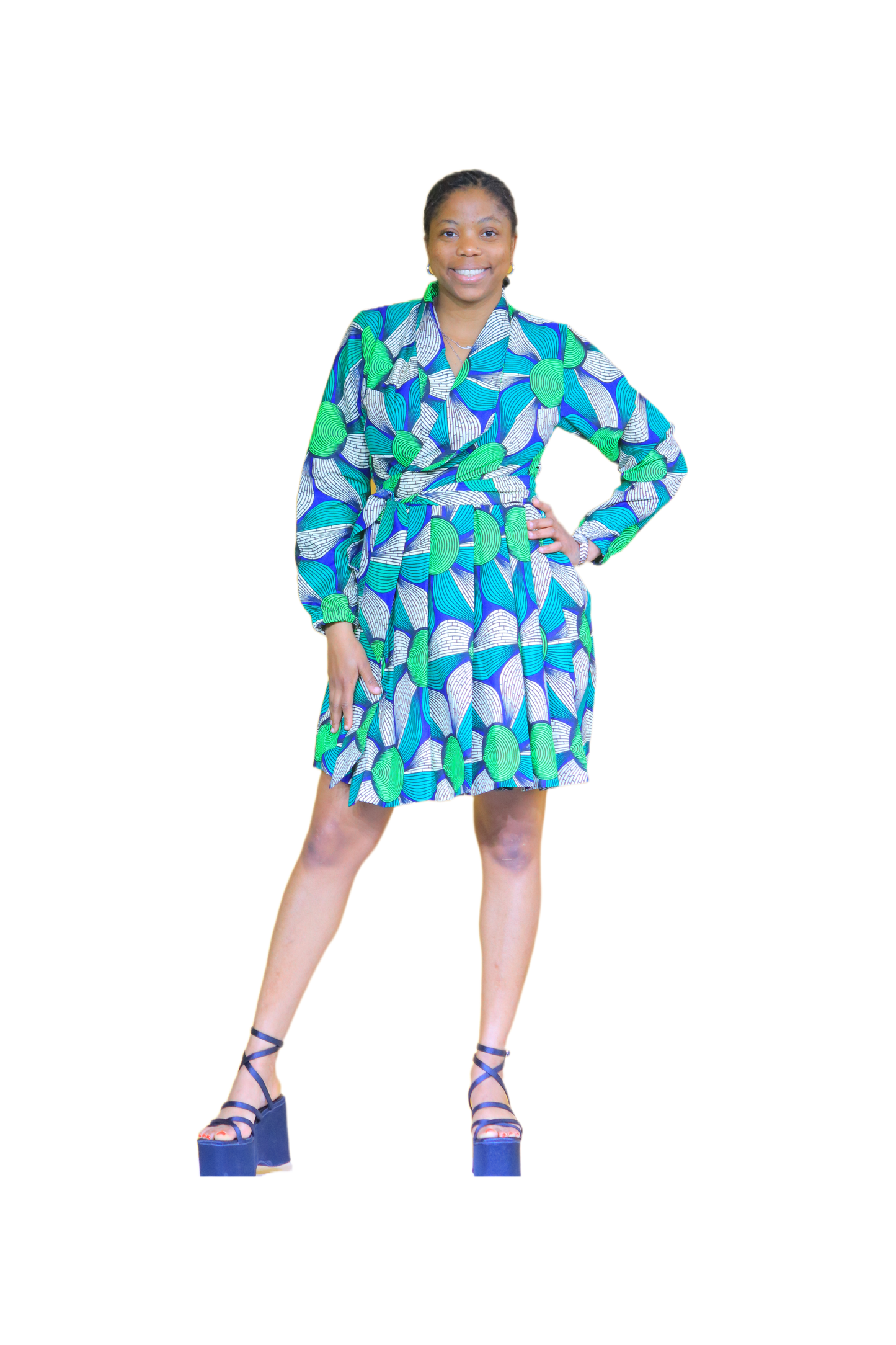 Ladies Zuri Wrap Dress