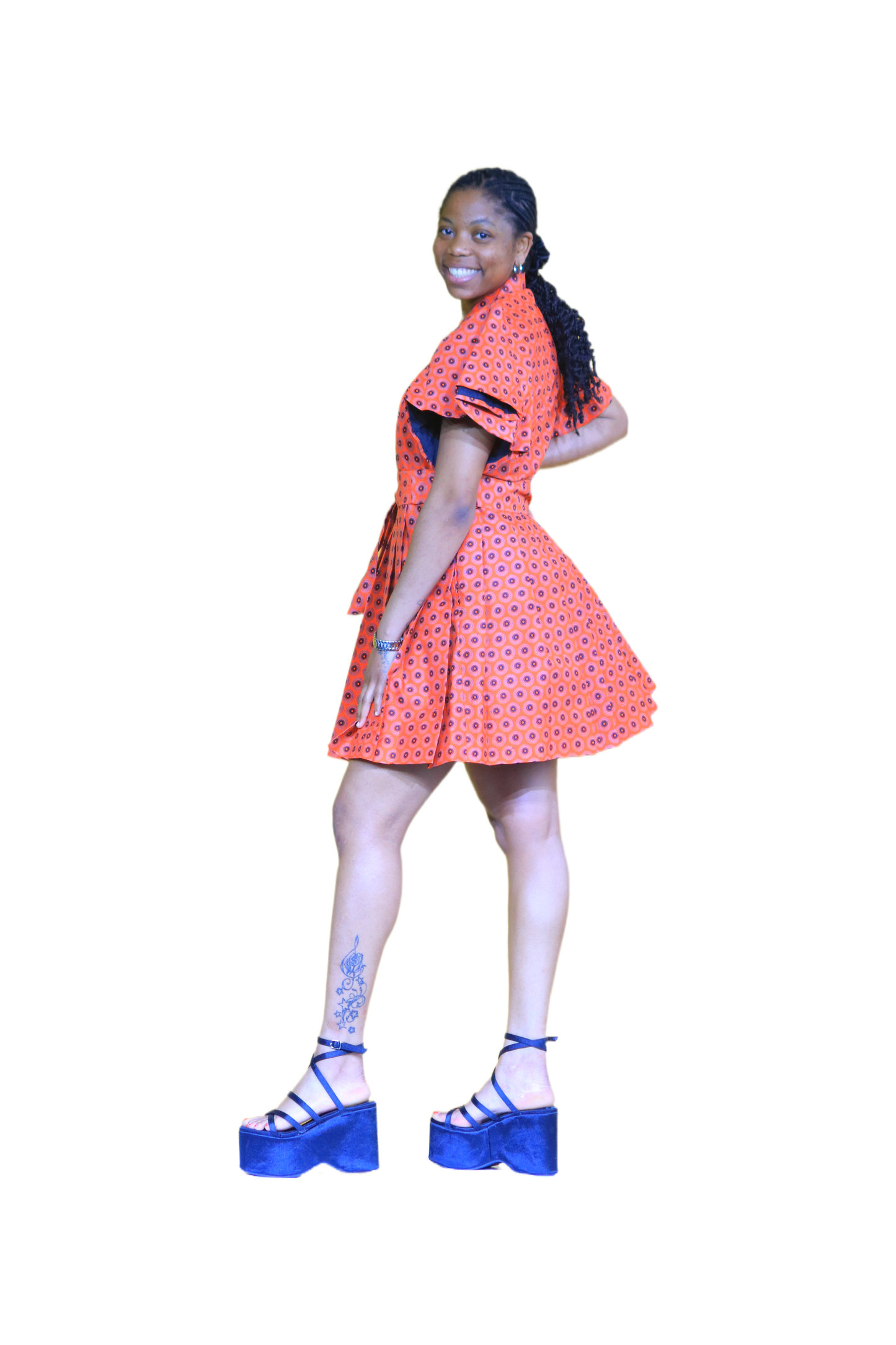 Ladies Afari Flare Dress