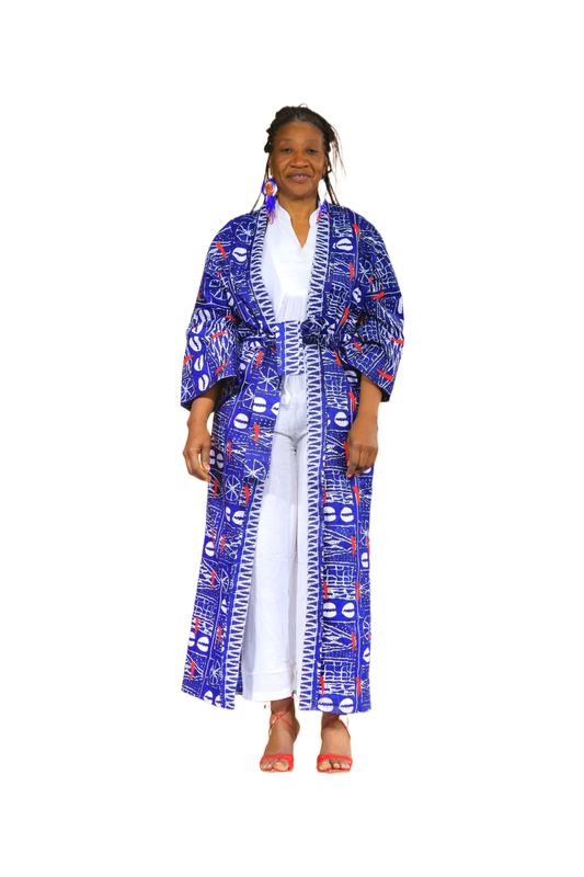 Indigo Royal Kimono