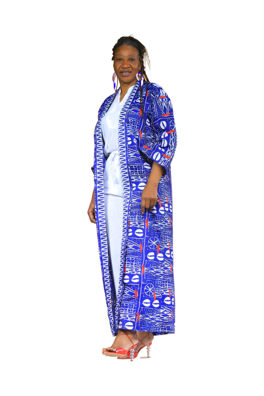 Indigo Royal Kimono