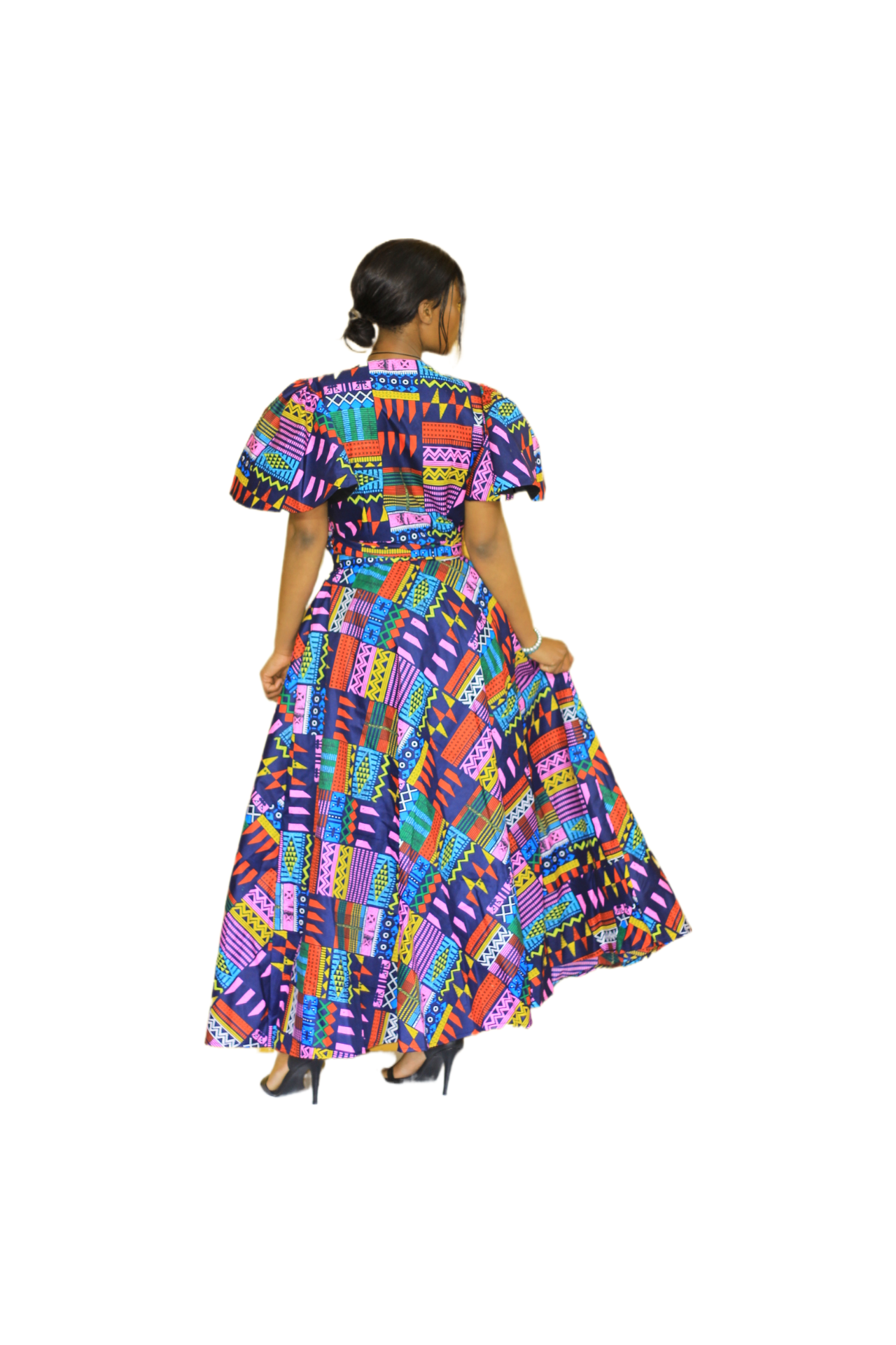 Wrapped Dress – Bold, Bright & Beautiful