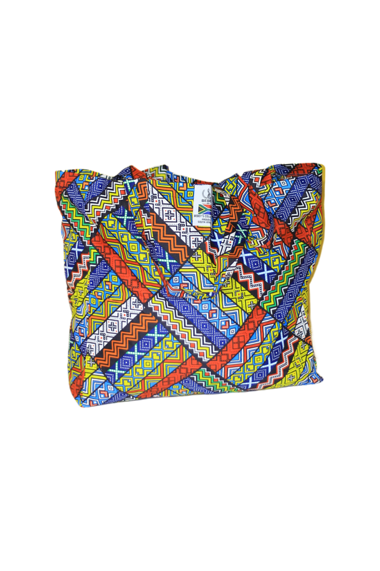 Akara Multi Strips Ladies Handbag