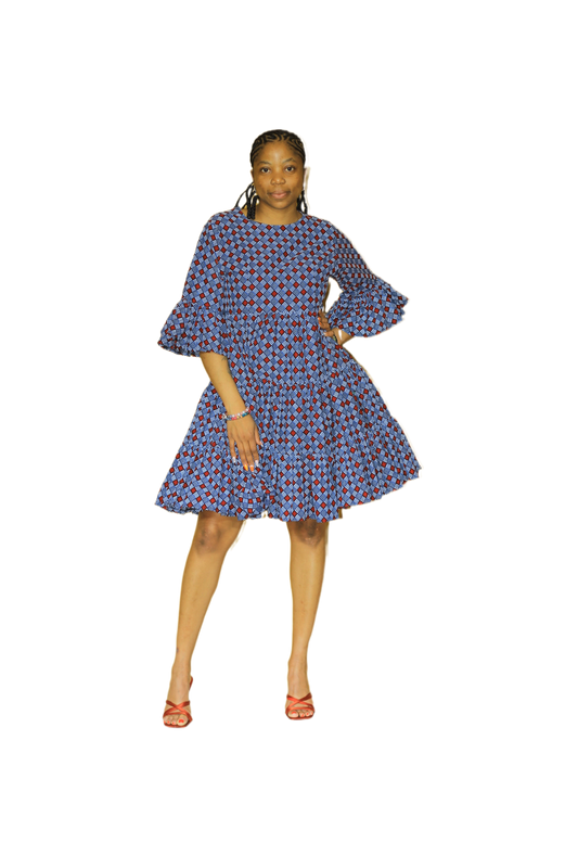 Blue Stripped Dress