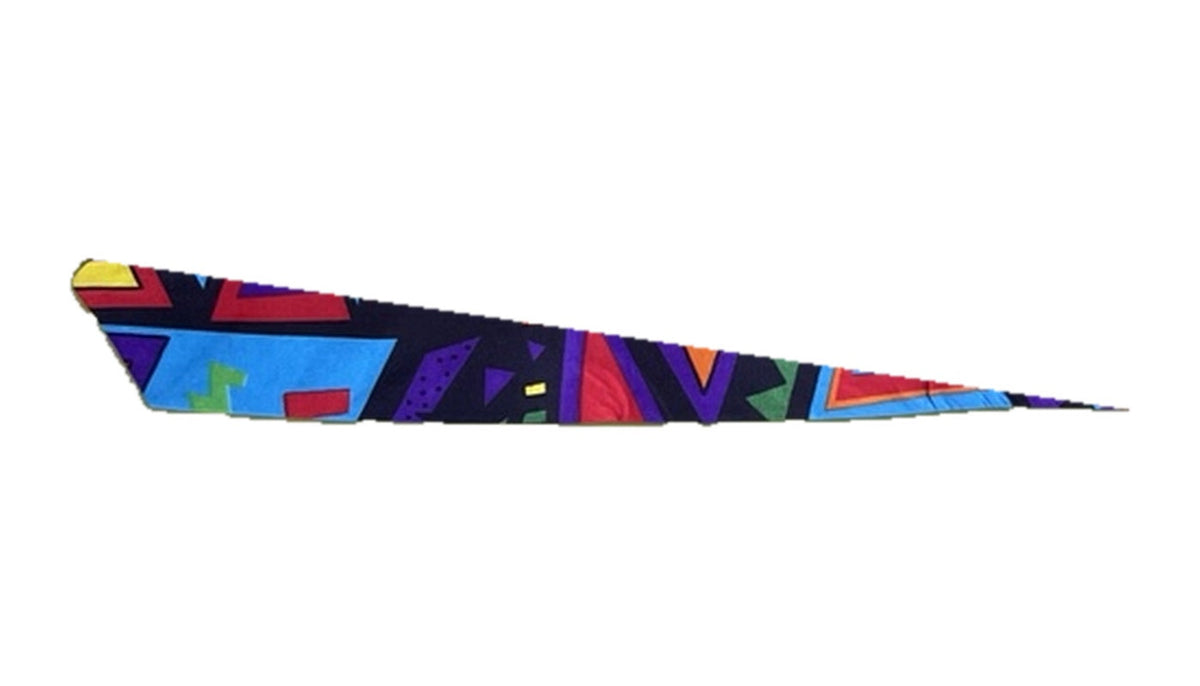 Bright Geometric necktie individual studio image