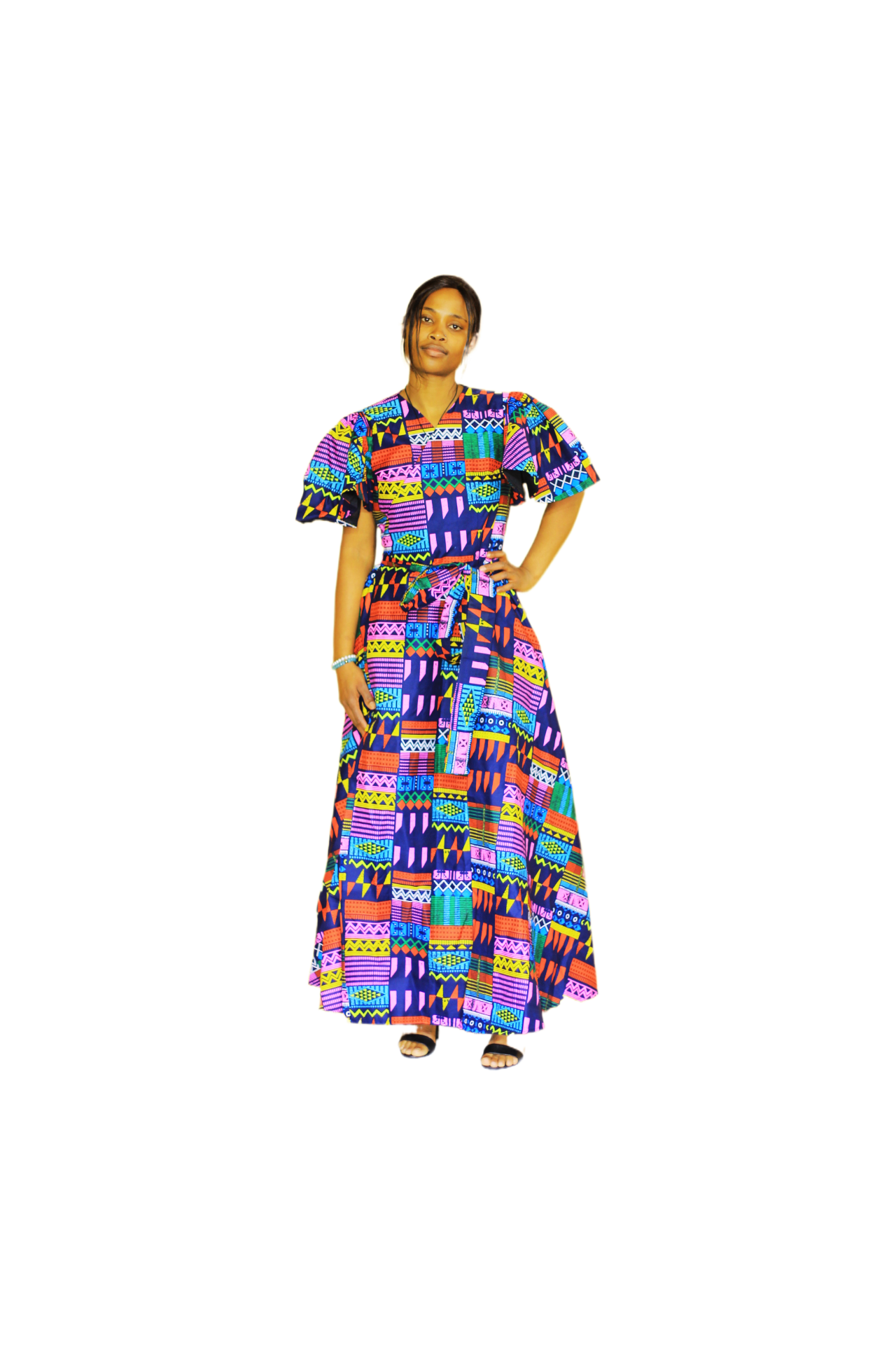 Wrapped Dress – Bold, Bright & Beautiful